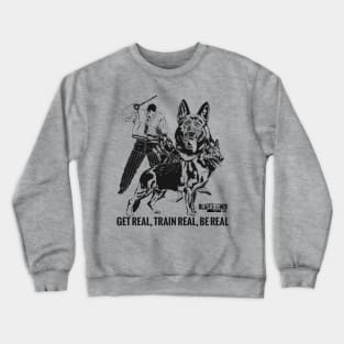 Train Real Crewneck Sweatshirt